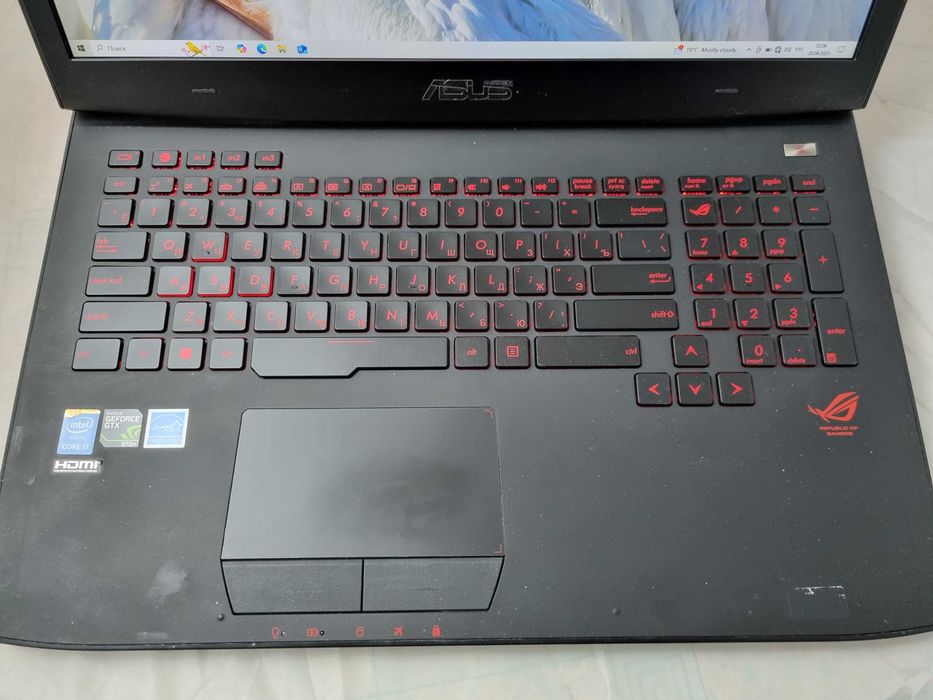 Asus ROG g751 i7-4710HQ GTX 970M 3Gb 24Gb ram ssd 1920х1080 ips: 13 700 ...