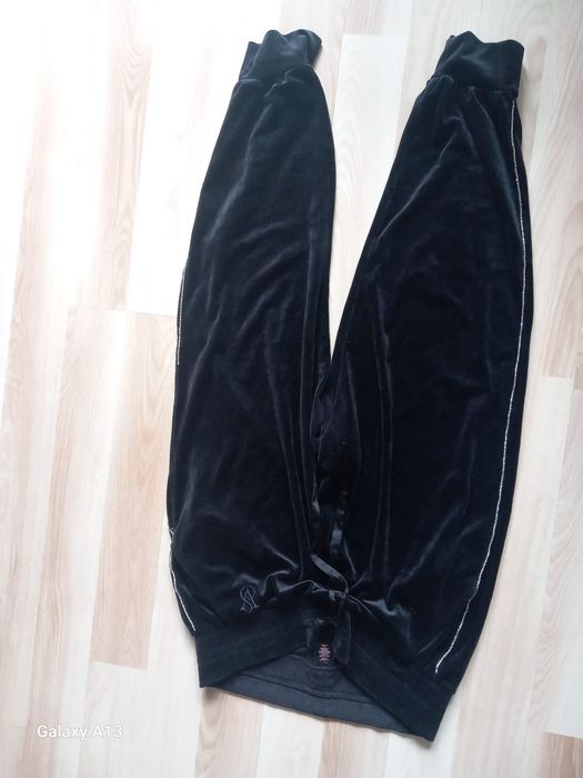 Victoria's Secret welurowe spodnie L