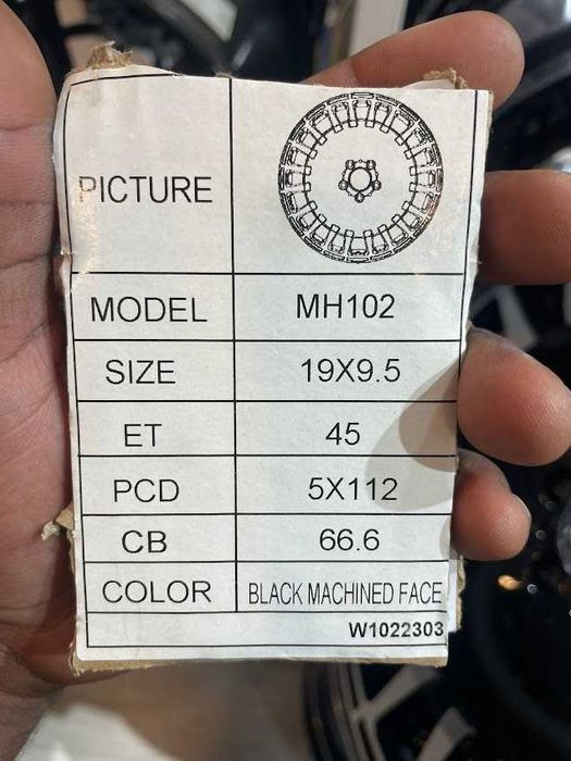 JANTES MERCEDES 5X112 19