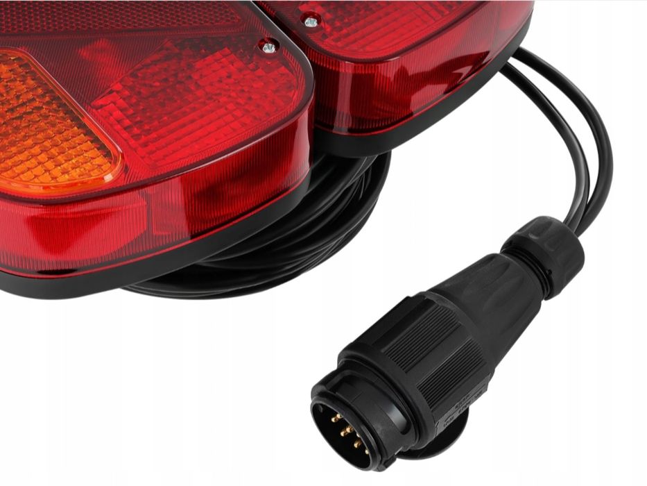 Проводка до причепа з ліхтарями фонари к прицепу 5м стопи 13pin