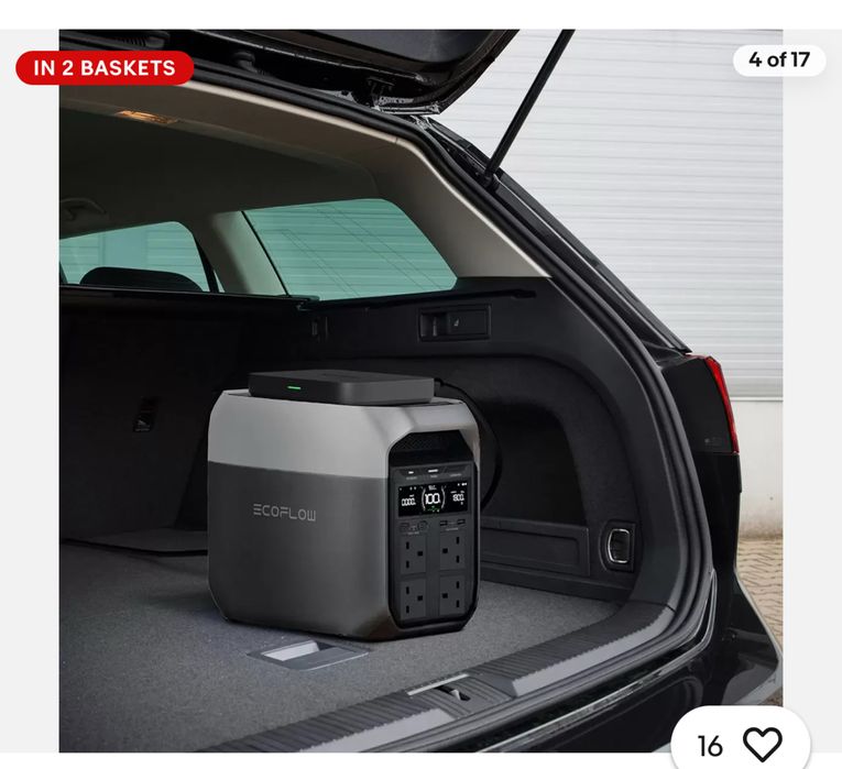 Зарядна станція EcoFlow DELTA 3 Для квартири / котла  В наявності