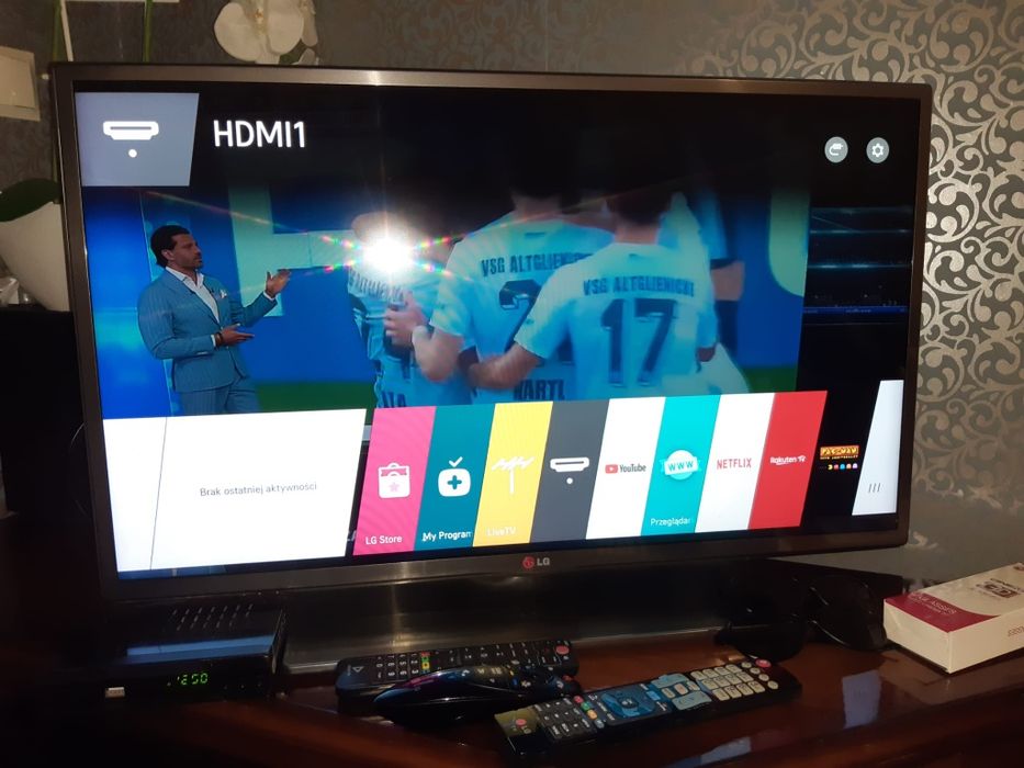 Telewizor LG 32'  32LB650V  + dekoder