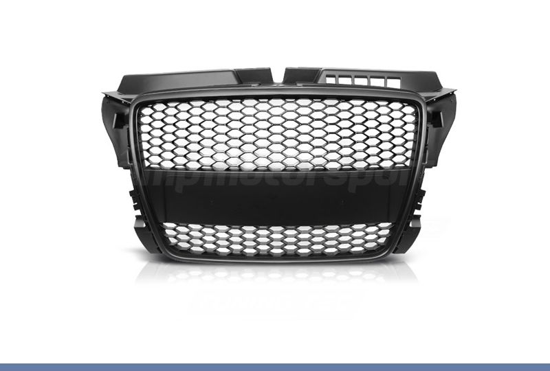 GRELHA DIANTEIRA LOOK RS3 PARA AUDI A3 8P 2008-2012