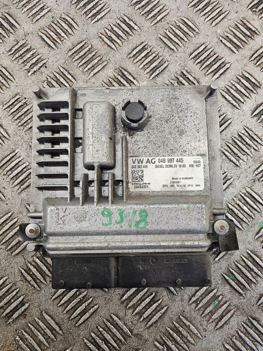 skoda rapid fabia iii komputer sterownik silnika 1.4 tdi 04b907445