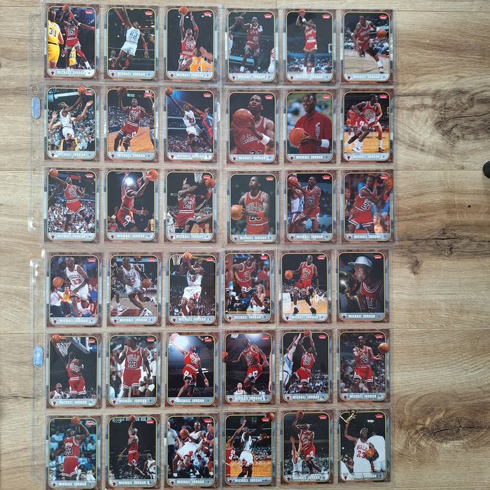 Karty NBA Michael Jordan set fleer 07-08