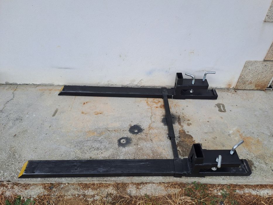 Garfos para pá: Retroescavadeira