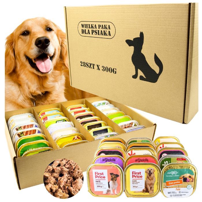 Mokra Karma Dla Psa Wielka Paka, Mix Smaków 28X300G, 8,4 Kg