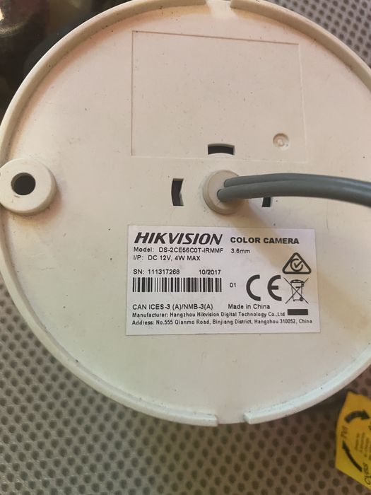 Hikvision DS-2CE56COT-IRMMF б/у