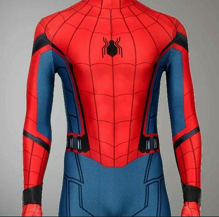 [NOVO] Fato Homem Aranha Homecoming Spiderman Cosplay