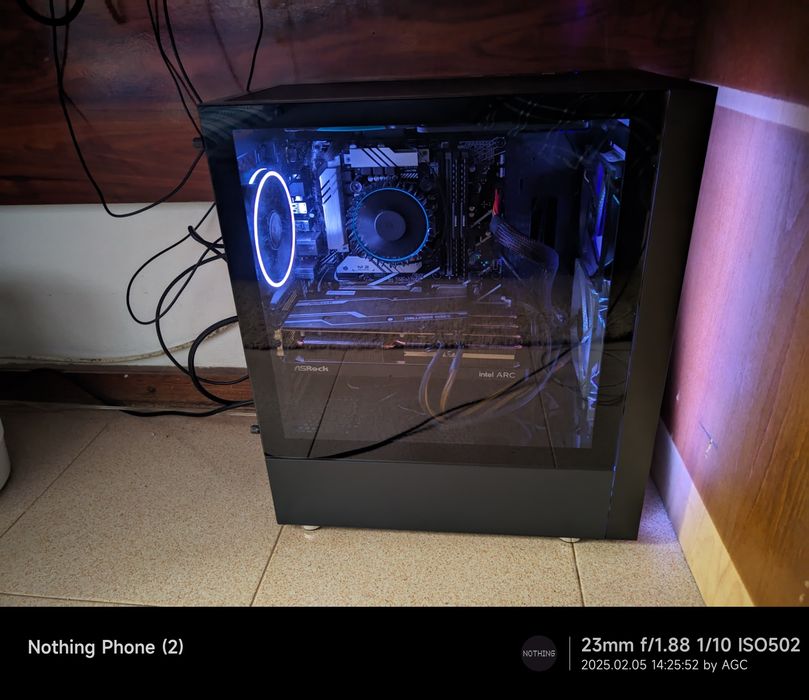 PC Gaming 1440p s/monitor i5 6 cores/32gb ram/arc a750
