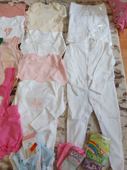 Пакет вещей на девочку от 0до 9мес