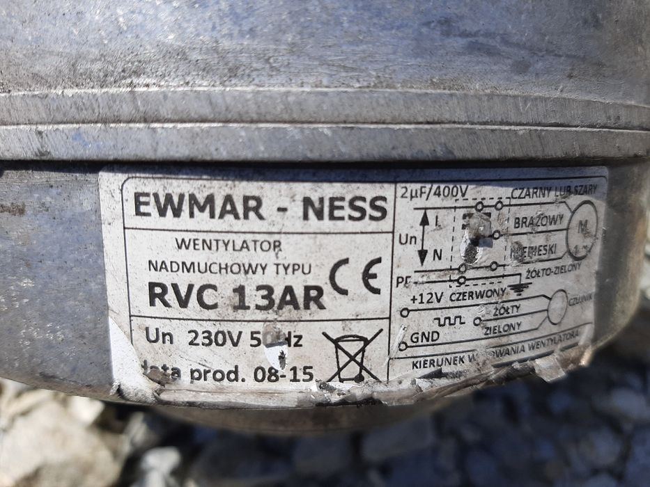 Czesci używane do pieca na eko groszek stalmark duo pid 16kw z 2015 r.