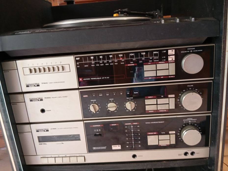 Aparelhagem antiga SABA