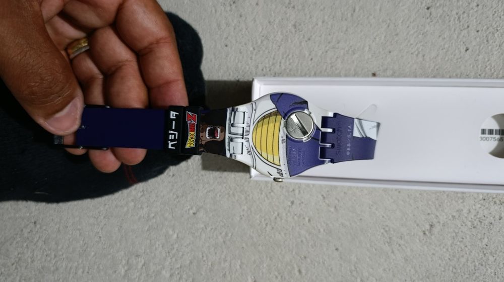 Swatch Dragon Ball Vegeta