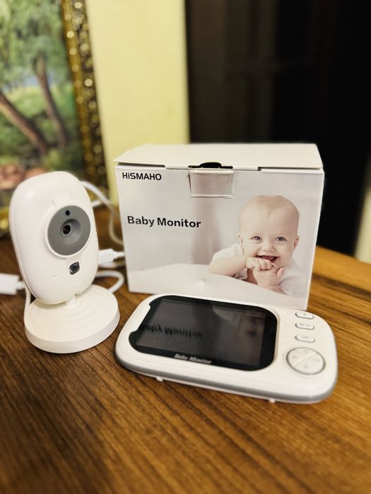 Відеоняня HiSMAHO Baby Monitor | Кольоровий дисплей| Нічне бачення | Ідеальний стан