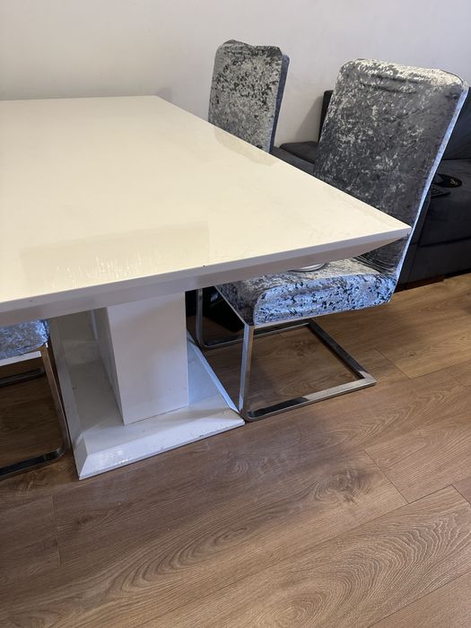 Mesa de jantar sala + 6 cadeiras