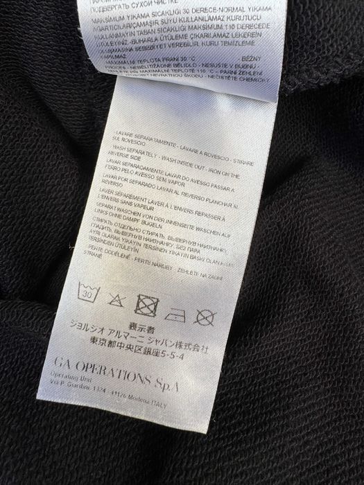 Armani Exchange czarna bluza S