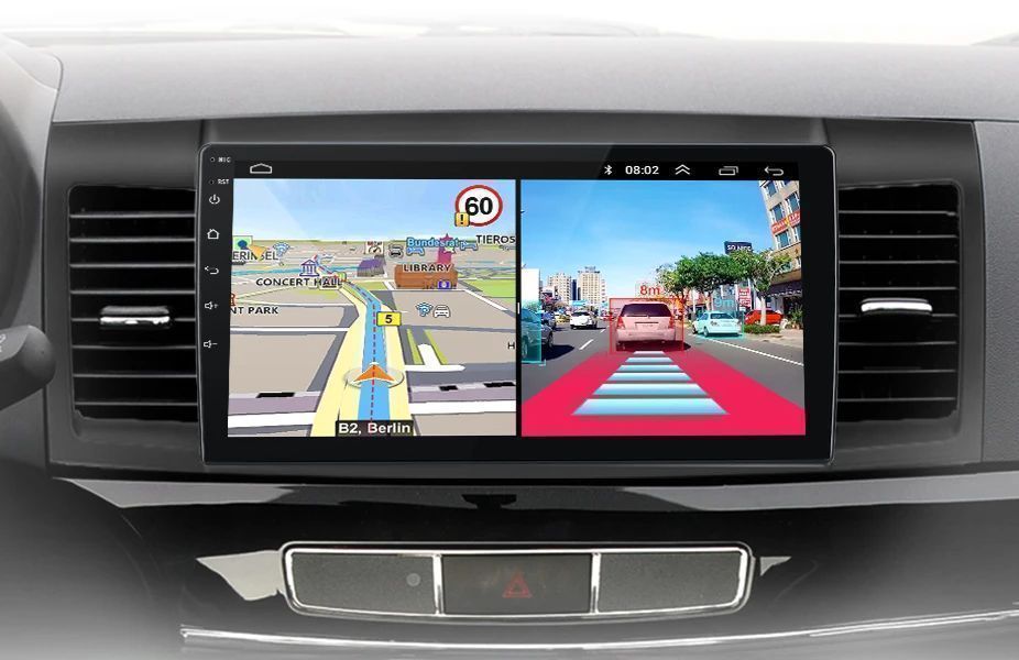 Mitsubishi Lancer – Radio Android 15 9” CarPlay Android Auto GPS Nawigacja Stacja Multimedialna WiFi Bluetooth PL 1GB/16GB