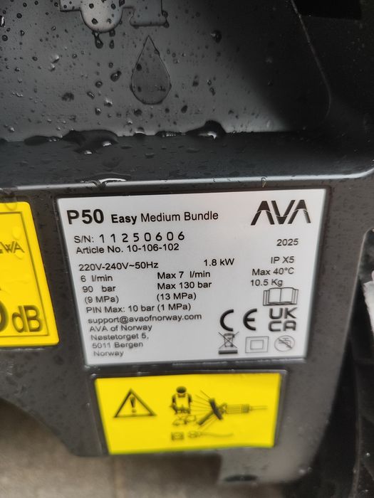 Myjka AVA P50 1800wat, rok 2025