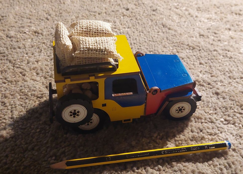 Jipe da região cafeeira da Colombia