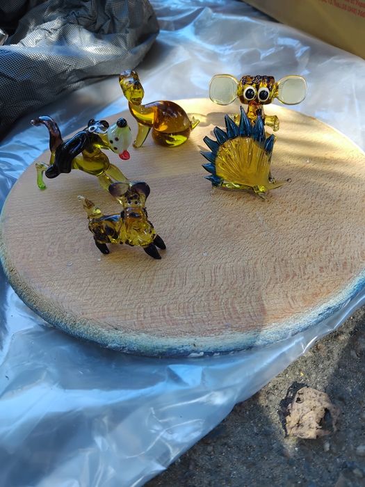 Фігурки МУРАНО зі скла