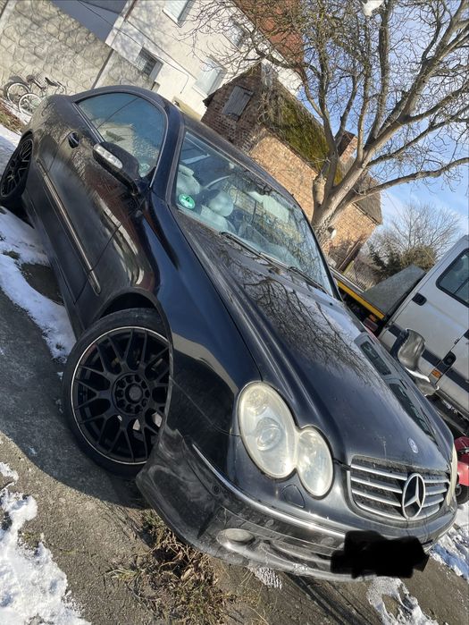 Mercedes CLK 3.2 skóry navi