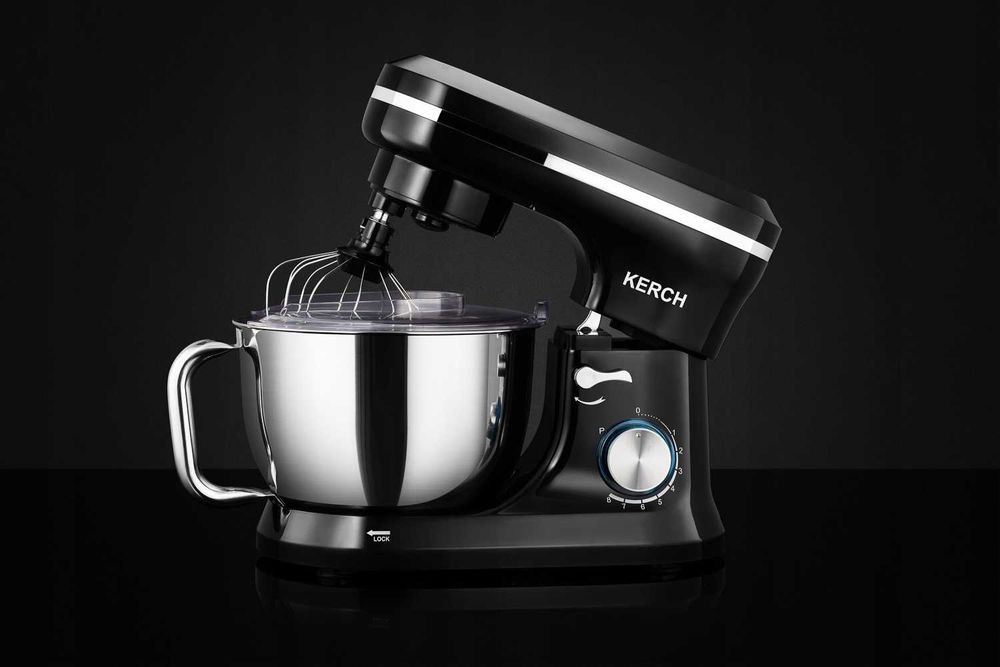 NOWY ROBOT KUCHENNY Mikser Planetarny Mikser Z Misą Czarny 2300W 4,5L