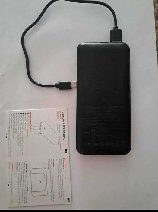 Power bank de carregamento rápido ( novo com garantia)