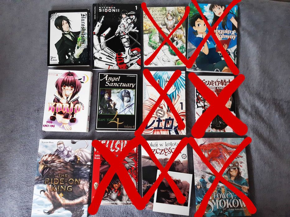 Mangi i dodatki (możliwość wymiany)