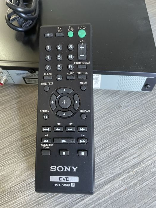 Sony dvd com comando