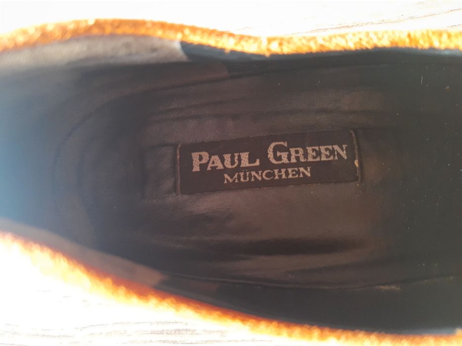 Półbuty  lordsy skórzane  Paul Green