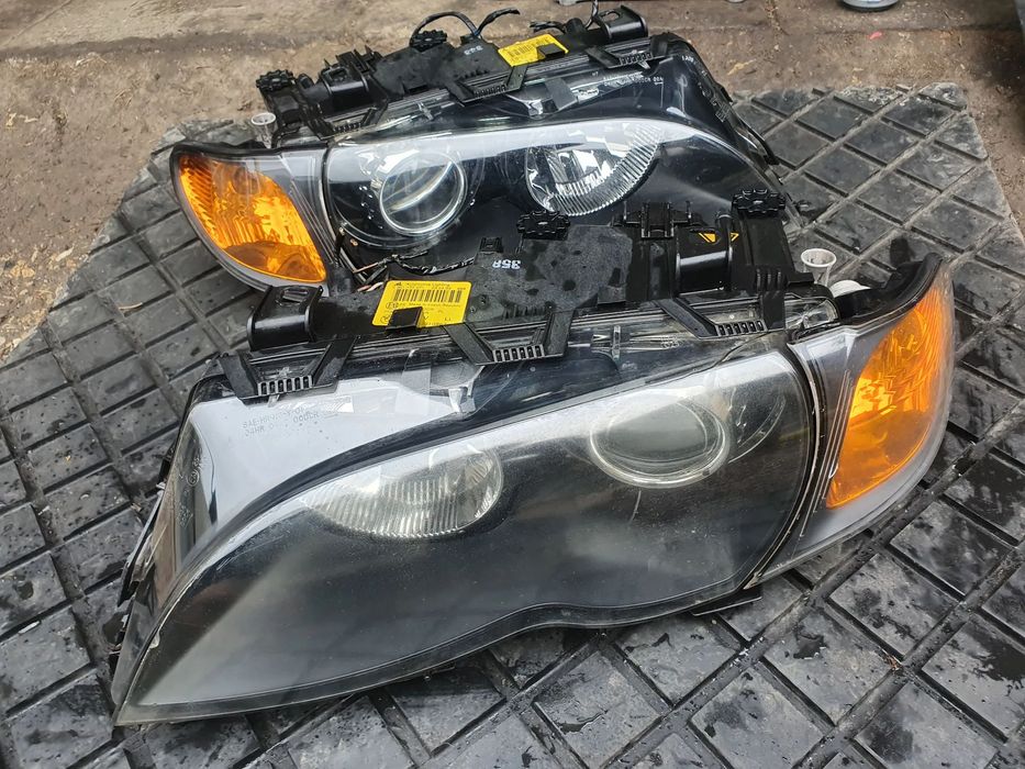 Reflektor lampa LEWY PRAWY przód przednia BMW 3 E46 LIFT  0301177271 0301177272   XENON SEDAN KOMBI