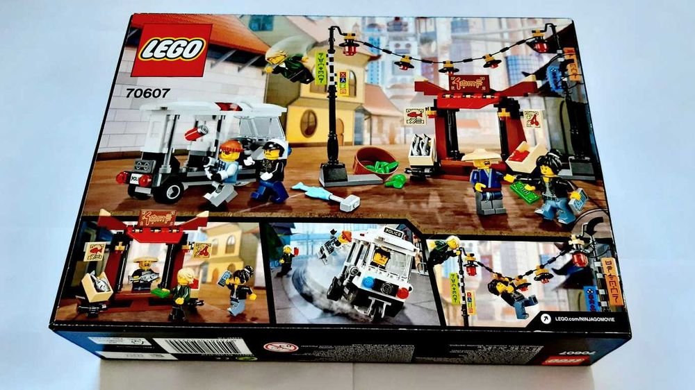 Lego NINJAGO Movie 70607 Ninjago City Chase selado