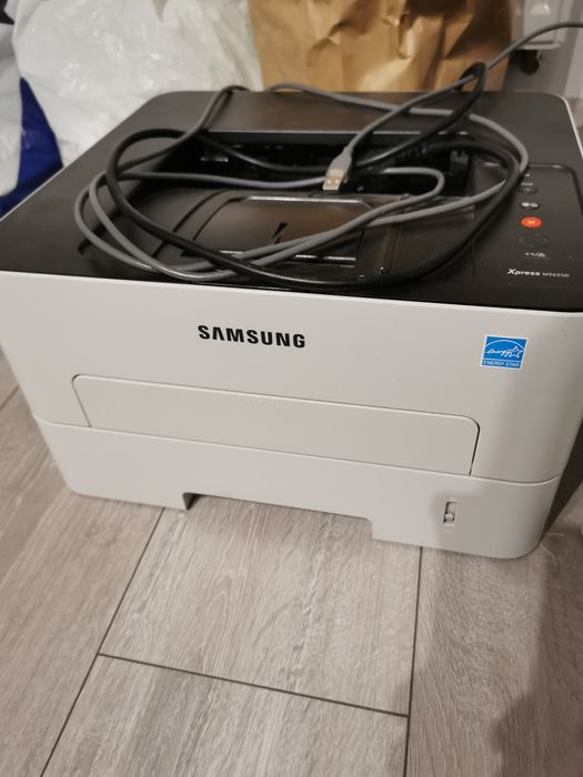 Drukarka szybka laserowa czarno biała Samsung, Nowy bęben, Gratis Ryza