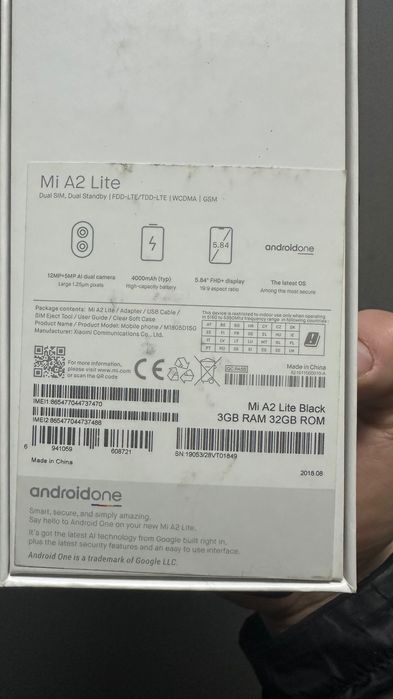 Xiaomi Redmi mi A2 lite 3/32