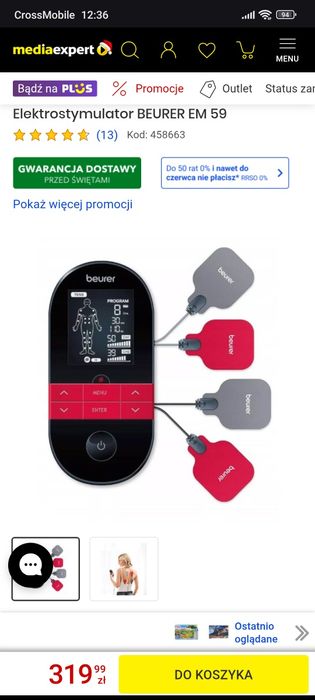 Elektrostymulator BEURER EM 59