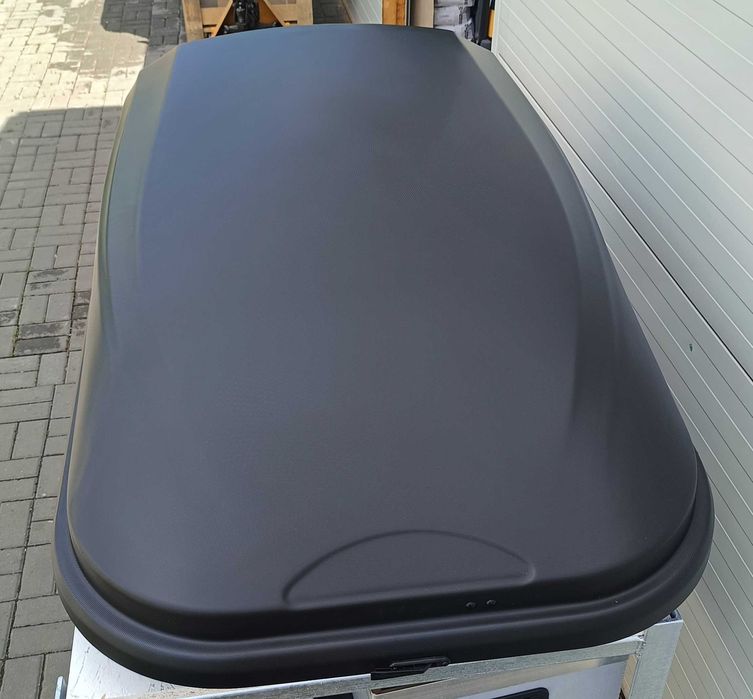 Box dachowy Junior FL420E Czarny Sportac | Kufer na dach | TÜV | 420L
