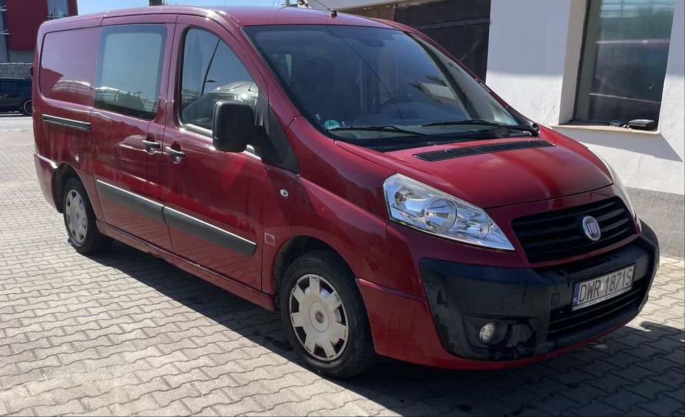 Fiat Scudo 2.0 MultiJet 120 KM L1 | 3 miejsca | 388 500 km | FV