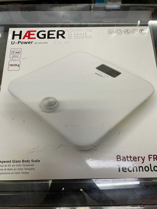 Battery-Free Digital Scale, HAEGER U-POWER (price NEGOTIABLE)