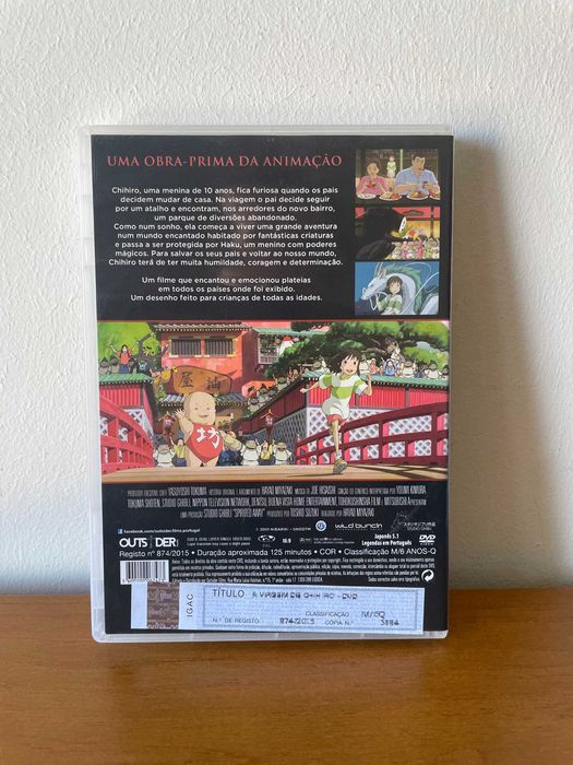 A Viagem de Chihiro - 30 Anos Studio Ghibli [2015 DVD]