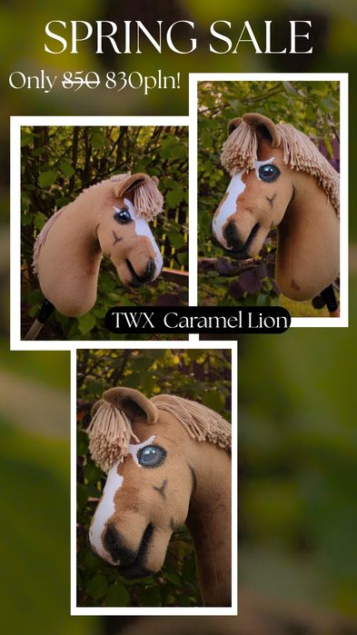 TWX Caramel Lion - Hobby Horse