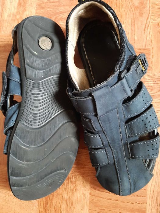 МИДА, Кожанные Сандалии, босоножки мальчику-подростку размер 39