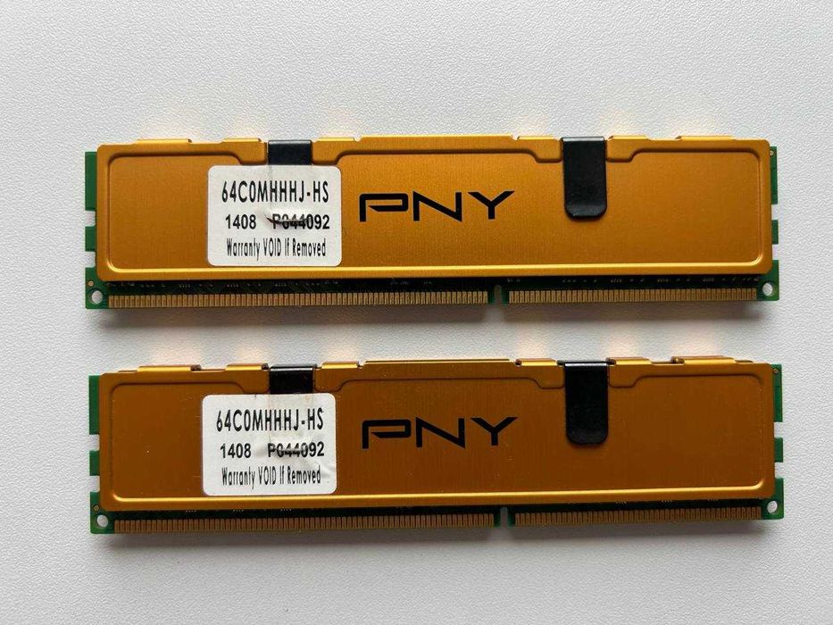 оперативна пам'ять  2*4гб DDR 3 PNY