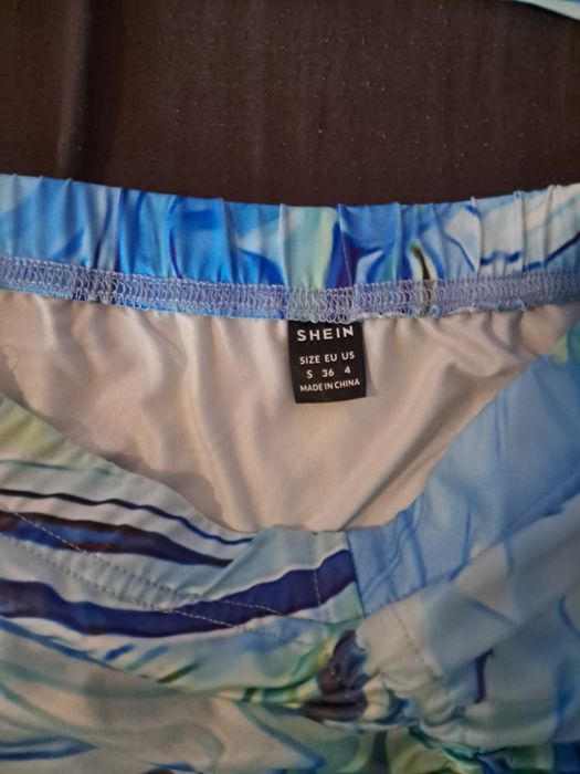 Komplet spódnica top letni