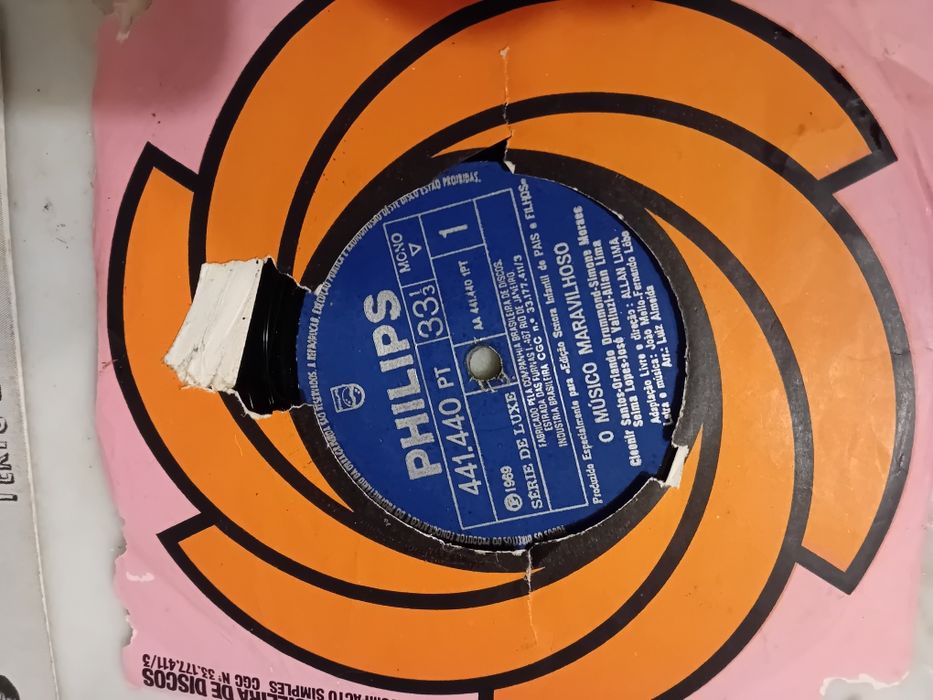 Conjunto de 6 Discos Vinil RPM