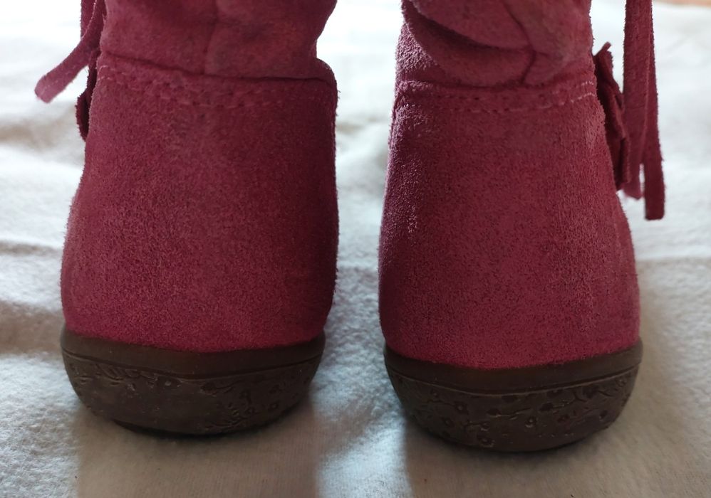 Botas Pele Croute Rosa, T28