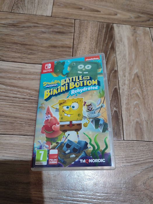 Gra SpongeBob Kanciastoporty battle Nintendo switch