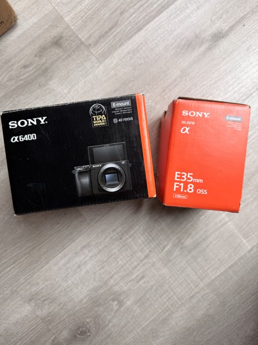 Sony alpha 6400 como nova