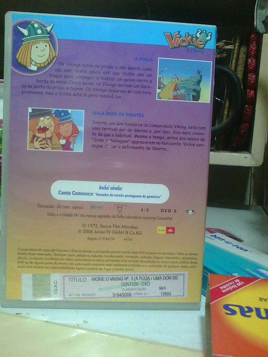 vickie o viking DVD 2 portes CTT grátis