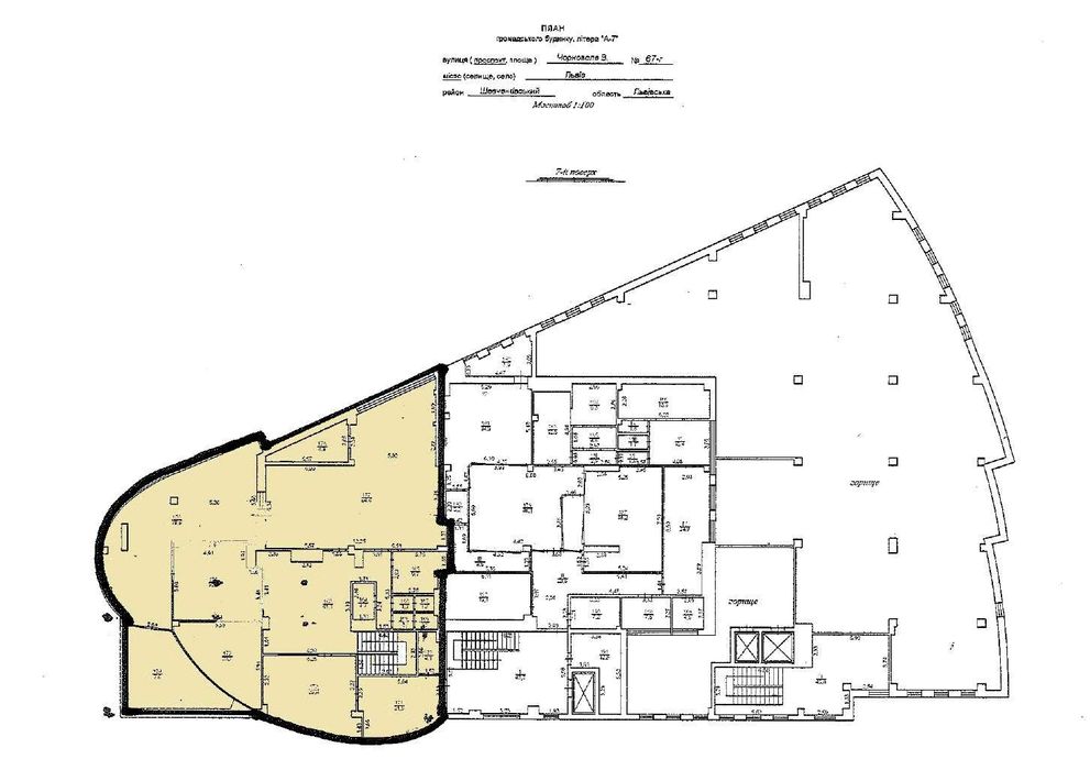 Оренда дворівневого приміщення з панорамним виглядом +тераса, 360м.кв.